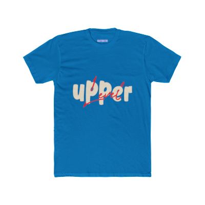 Upper Level Unisex Cotton Crew Tee, Casual T-shirt