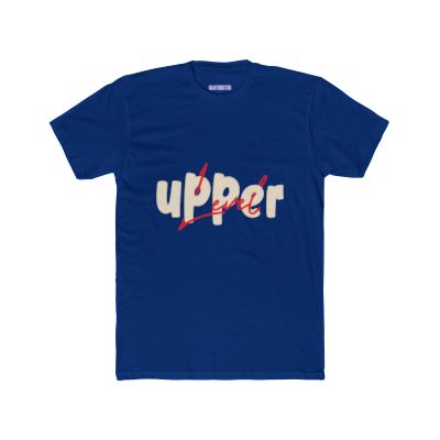 Upper Level Unisex Cotton Crew Tee, Casual T-shirt