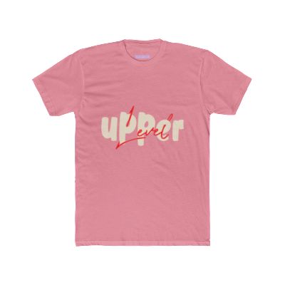 Upper Level Unisex Cotton Crew Tee, Casual T-shirt