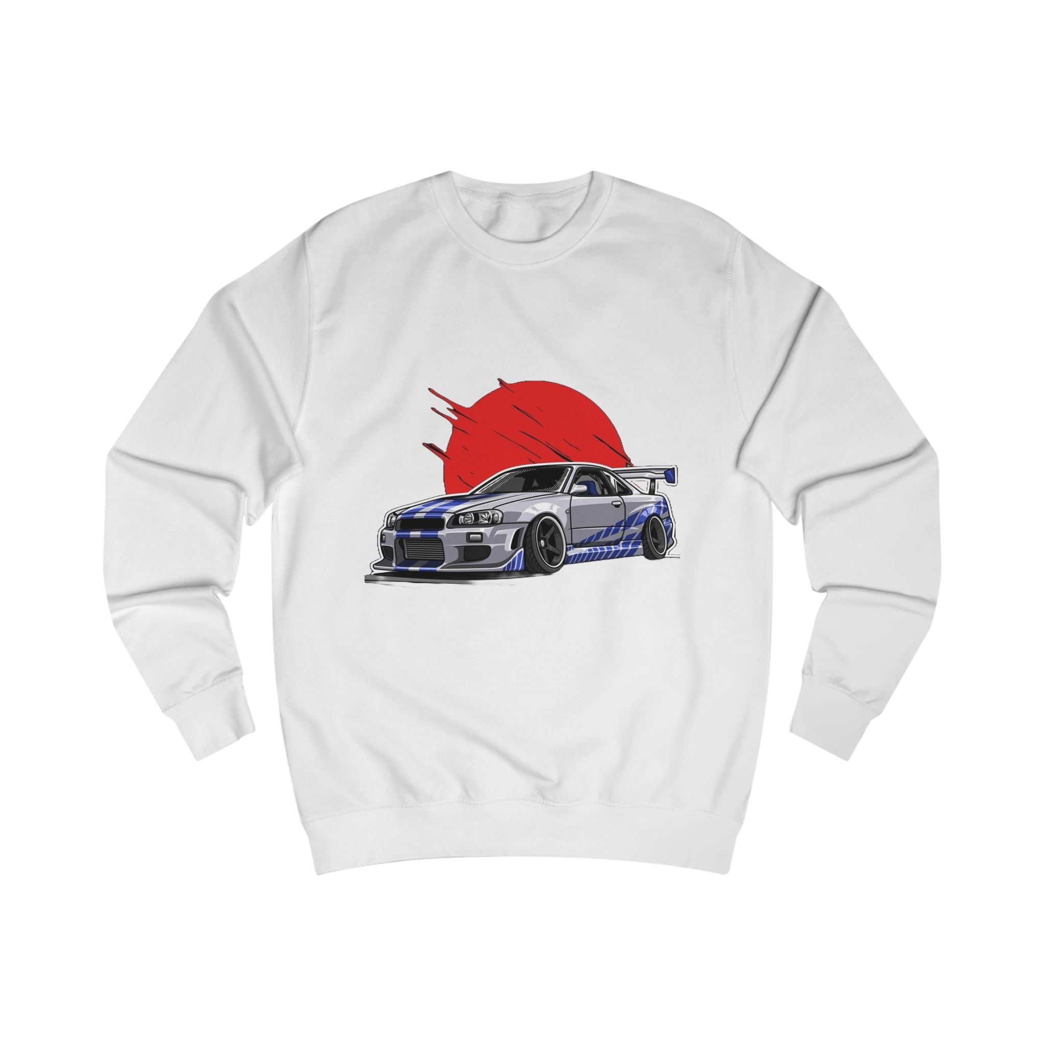 Race-Inspired Unisex Sweatshirt - 'NISSAN GTR-34'